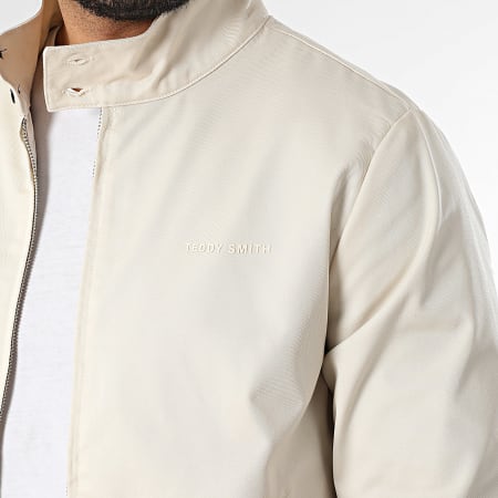Teddy Smith - Veste Zippée Sanson 2 12013753D Beige