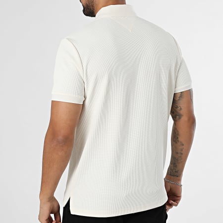 Tommy Hilfiger - Polo Manches Courtes Texturé Performance Structured 1773 Beige