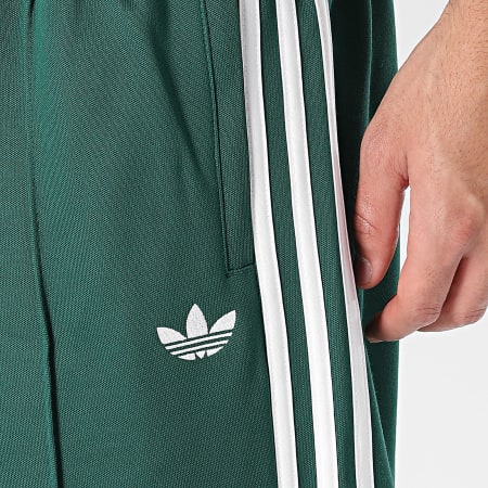 Adidas Originals - Pantalon Jogging A Bandes OS TP KE3497 Vert Bouteille Blanc