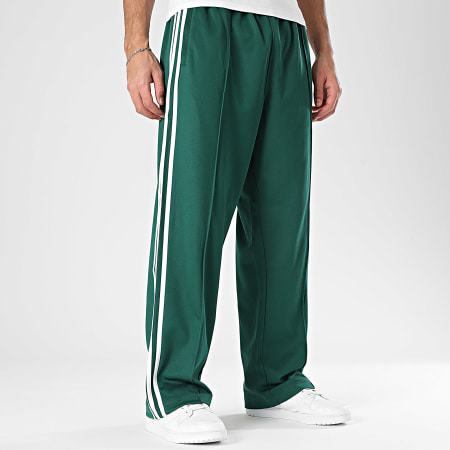 Adidas Originals - Pantalon Jogging A Bandes OS TP KE3497 Vert Bouteille Blanc