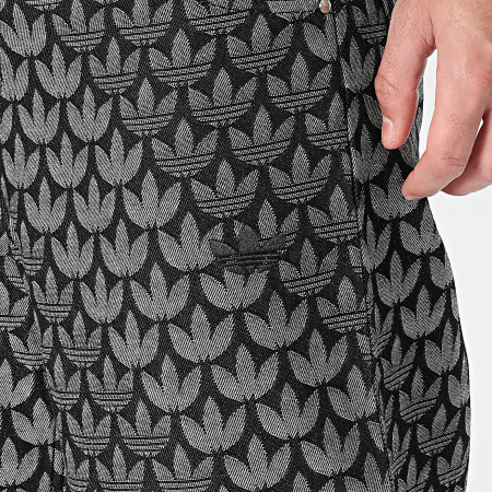 Adidas Originals - Pantalón Pantalón chándal Monogram KC6380 Negro Gris