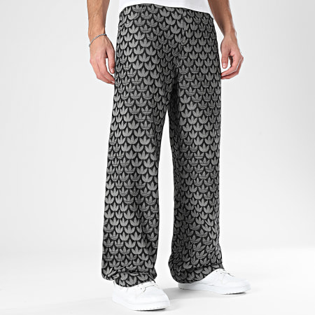 Adidas Originals - Pantalón Pantalón chándal Monogram KC6380 Negro Gris