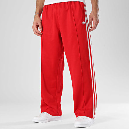 Adidas Originals - Pantalon Jogging A Bandes OS TP KE3498 Rouge Blanc
