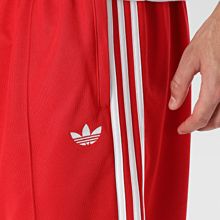 Adidas Originals - Pantalon Jogging A Bandes OS TP KE3498 Rouge Blanc