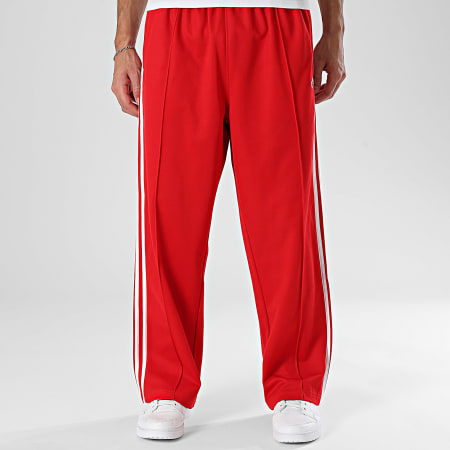 Adidas Originals - Pantalon Jogging A Bandes OS TP KE3498 Rouge Blanc