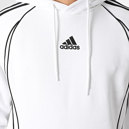 Adidas Performance - Sudadera con capucha A Rayas Teamgeist KD5878 Blanco