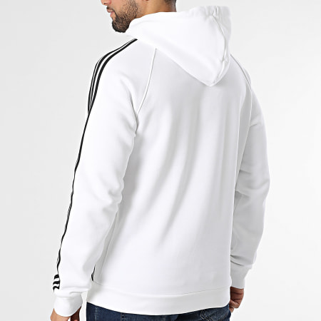 Adidas Performance - Sudadera con capucha A Rayas Teamgeist KD5878 Blanco