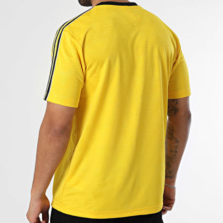Adidas Originals - Tee Shirt A Bandes Jacquard Jersey KE3336 Jaune
