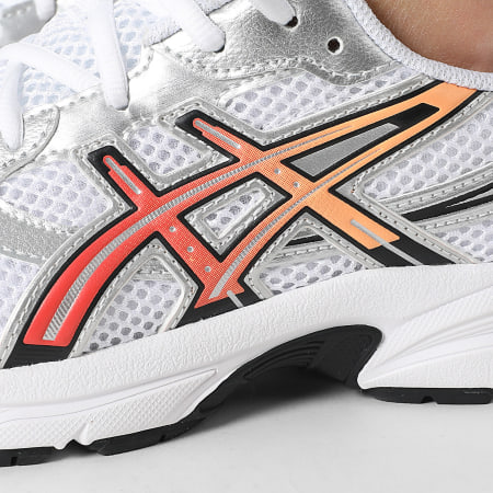 Asics - Sneakers Donna Gel 1130 GS 1204A169 Bianco Red Snapper