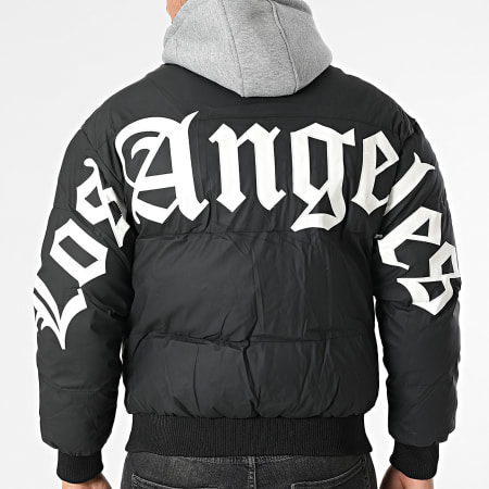 Veste Mi-saison Chaude Noire Et Grise Chinée - Taille 16-17 Ans - Marque C&A - Comme Neuve