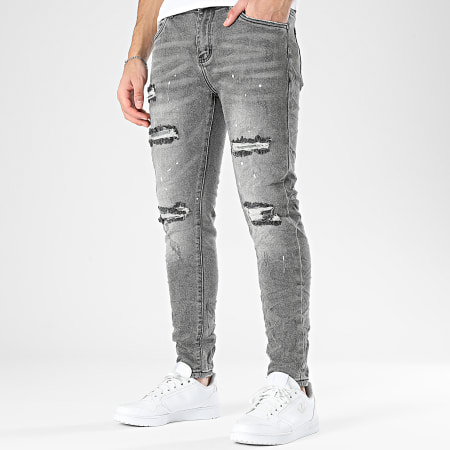 MTX - Jean Skinny 106 Gris Anthracite