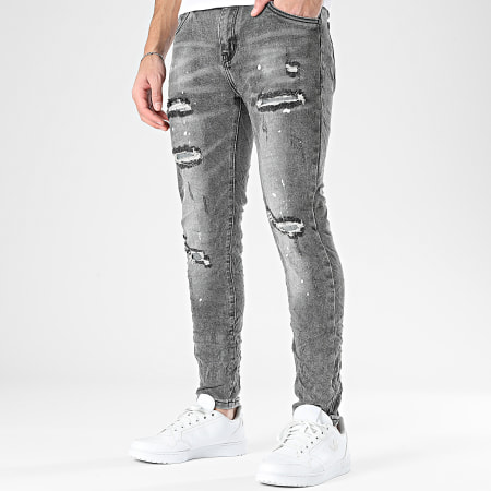 MTX - Jean Skinny 099 Gris Anthracite