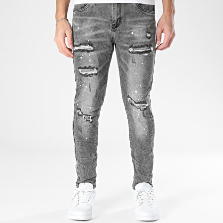 MTX - Jean Skinny 099 Gris Anthracite