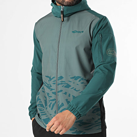 Shark Life - Conjunto Chándal Tempest Verde Negro