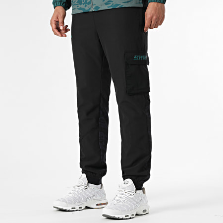 Shark Life - Conjunto Chándal Tempest Verde Negro