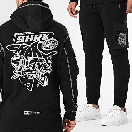 Shark Life - Conjunto Chándal Sharkland Negro