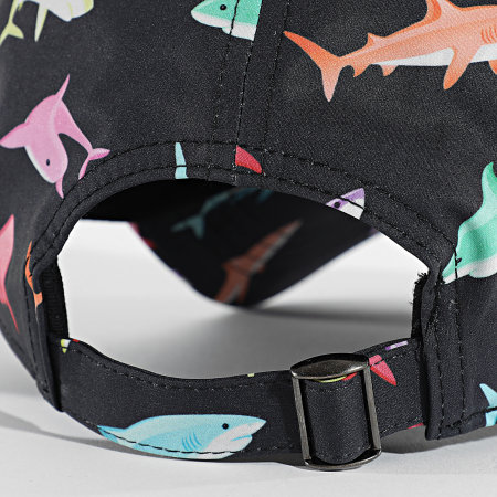 Shark Life - Gorra Logo Full Negro Multi