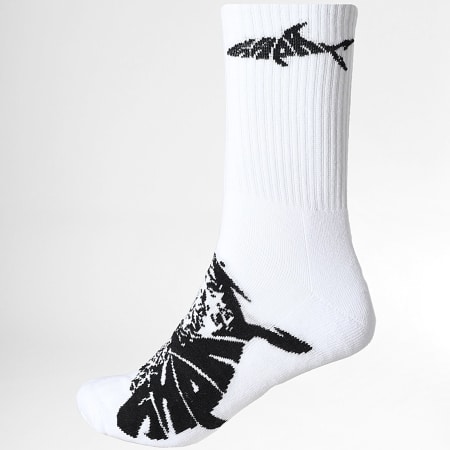 Shark Life - Pack de 3 pares de calcetines Logo Negro Blanco Gris Antracita