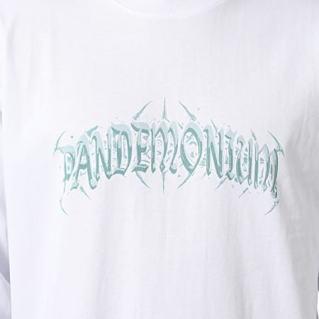 Vald - Tee Shirt Manches Longues Iron Blanc