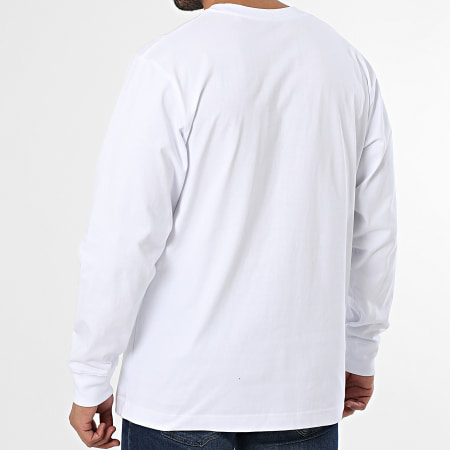 Vald - Tee Shirt Manches Longues Iron Blanc