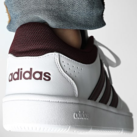 Adidas Sportswear - Baskets Hoops Classic KI1054 Footwear White Maroon