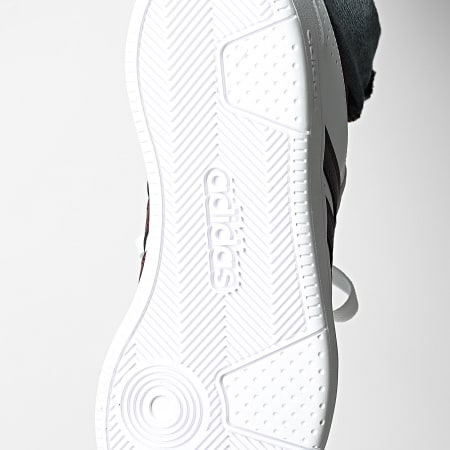 Adidas Sportswear - Baskets Hoops Classic KI1054 Footwear White Maroon