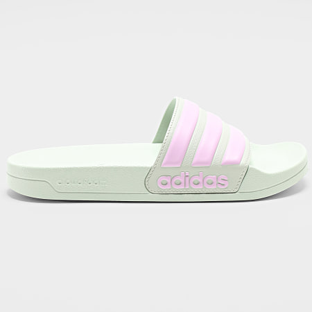 Adidas Performance - Chanclas Mujer Adilette Shower IH9027 Verde Lino Bliss Lila