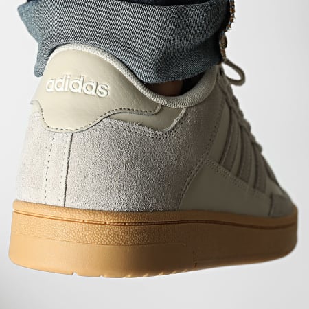 Adidas Sportswear - Baskets Rapid Court Low JS2214 Aluminium Off White Gum 3