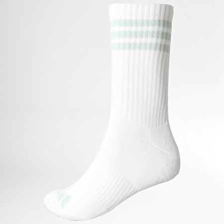 Adidas Sportswear - Lot De 6 Paires De Chaussettes 3 Stripes Essential Crew KE5493 Blanc