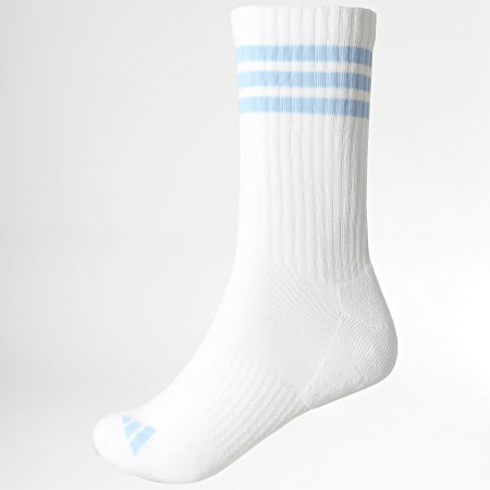Adidas Sportswear - Lot De 6 Paires De Chaussettes 3 Stripes Essential Crew KE5493 Blanc