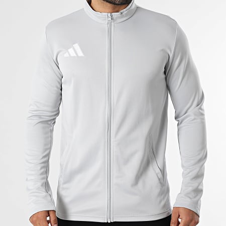 Adidas Sportswear - Veste Zippée Entrada 26 JZ6592 Gris