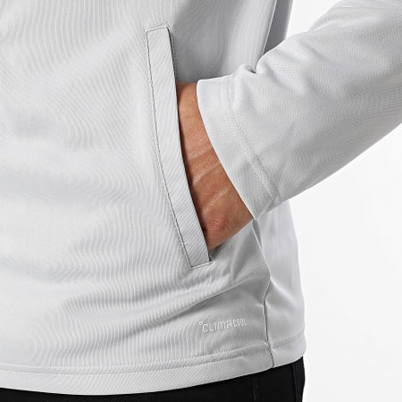 Adidas Sportswear - Veste Zippée Entrada 26 JZ6592 Gris