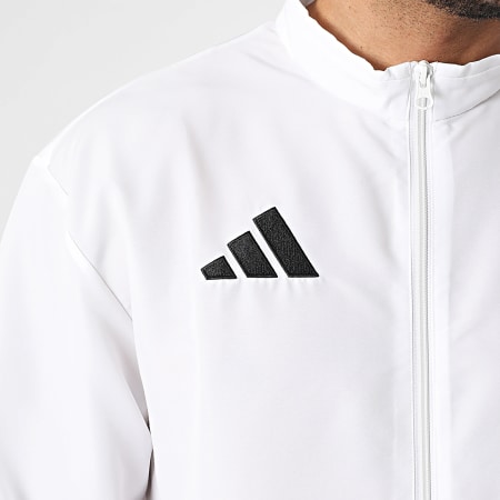 Adidas Sportswear - Veste Zippée Entrada 26 JZ6623 Blanc