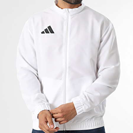 Adidas Sportswear - Veste Zippée Entrada 26 JZ6623 Blanc