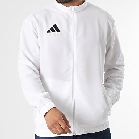 Adidas Sportswear - Veste Zippée Entrada 26 JZ6623 Blanc