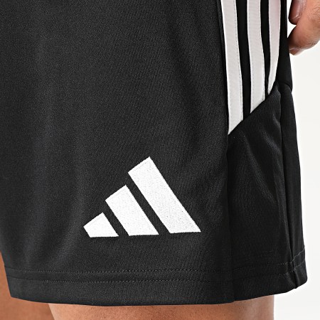 Adidas Sportswear - Short Jogging A Bandes Tiro 26 KA8773 Noir Blanc