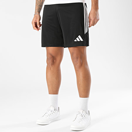 Adidas Sportswear - Short Jogging A Bandes Tiro 26 KA8773 Noir Blanc