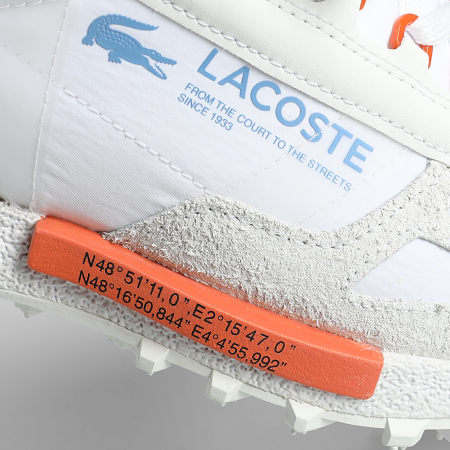 Lacoste - Zapatillas Elite Active 1263 Blanco Azul Claro