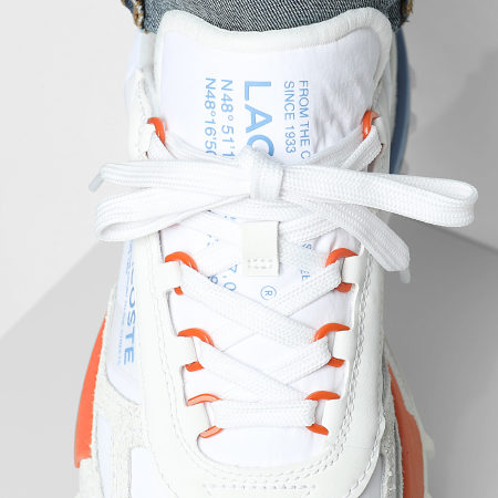 Lacoste - Zapatillas Elite Active 1263 Blanco Azul Claro