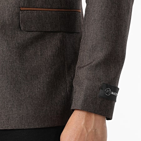 Mackten - Veste Blazer 242 Marron Chiné