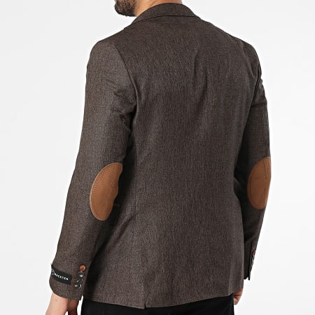 Mackten - Veste Blazer 242 Marron Chiné