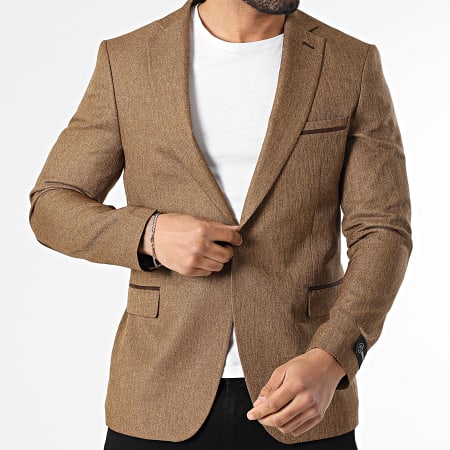 Mackten - Veste Blazer 241 Camel Chiné