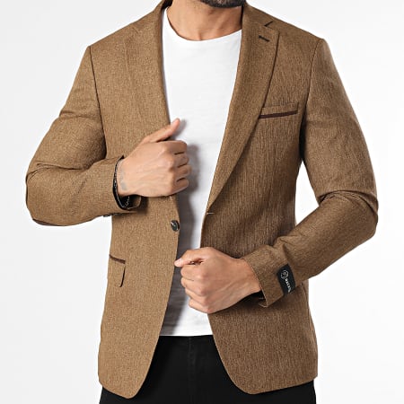 Mackten - Veste Blazer 241 Camel Chiné