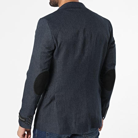 Mackten - Veste Blazer 240 Bleu Marine Chiné