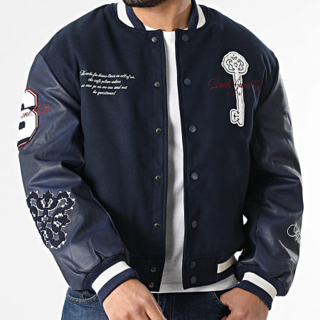 Sixth June - Veste Bomber 725 Bleu Marine