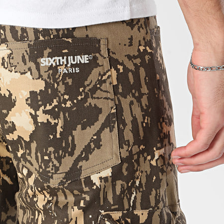 Sixth June - Vaquero Cargo 721 Marrón Camel Beige