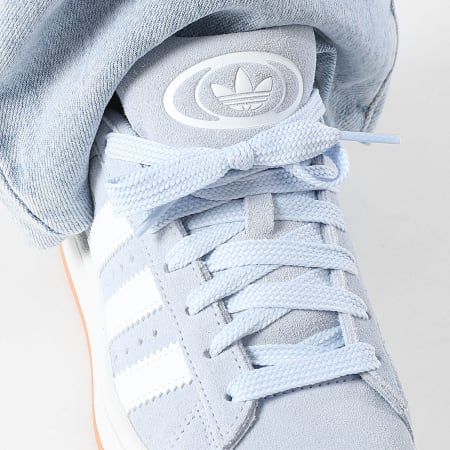 Adidas Originals - Baskets Femme Campus 00s J JP9565 Crystal Sky Footwear White Gum 2
