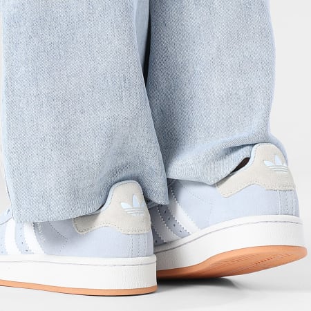Adidas Originals - Baskets Femme Campus 00s J JP9565 Crystal Sky Footwear White Gum 2