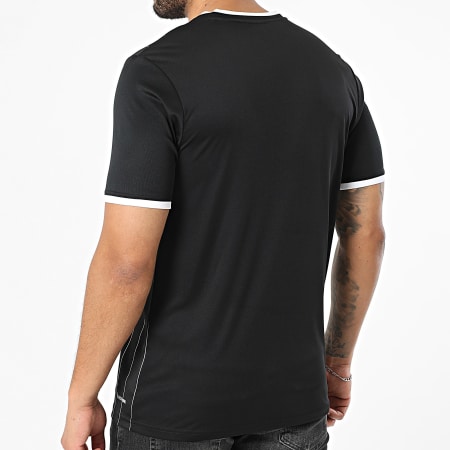 Adidas Sportswear - Tee Shirt Slim Entrada 26 GFX Jersey KB3974 Noir Blanc