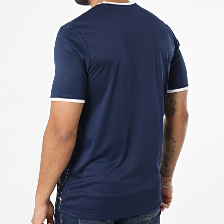 Adidas Sportswear - Tee Shirt Slim Entrada 26 GFX Jersey KB3976 Bleu Marine Blanc